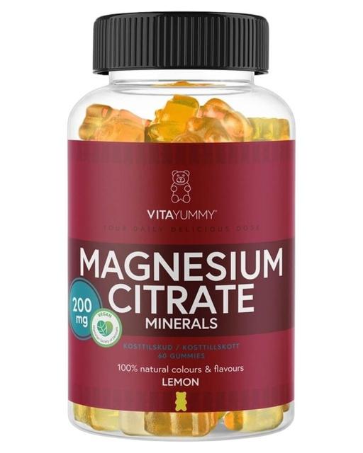 Vitayummy Magnesium Citrate Lemon 60 stk. product image