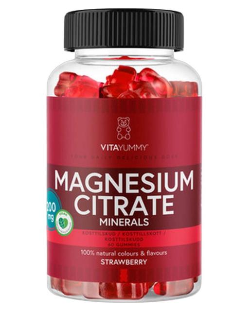 Vitayummy Magnesium Citrate Strawberry 60 stk. product image