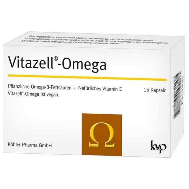 Vitazell-Omega Kapseln 15 St Kapseln product image