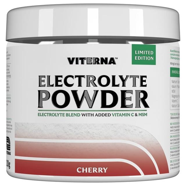 Viterna Electrolyte Powder Cherry Vegan 120 g product image