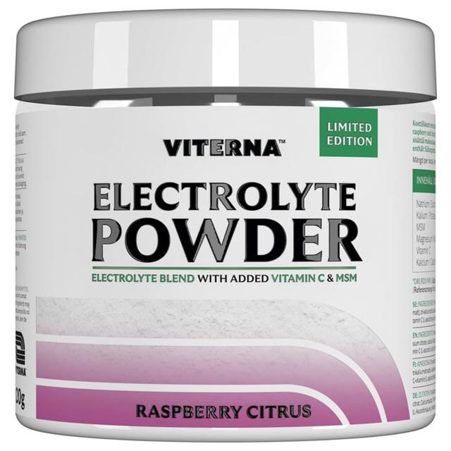 Viterna Electrolyte Powder Raspberry Citrus Vegan product image