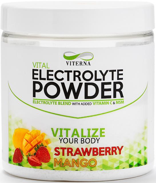 Viterna Electrolyte Powder Strawberry Mango 120 g product image