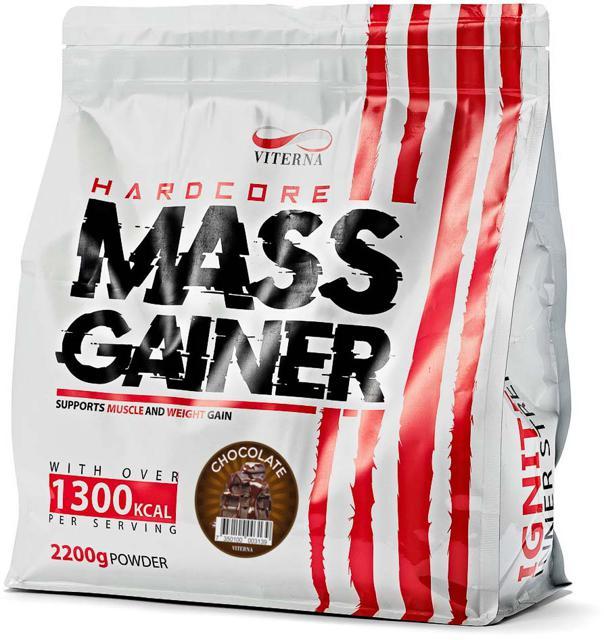 Viterna Hardcore Mass Gainer - Choklad 2200 g product image