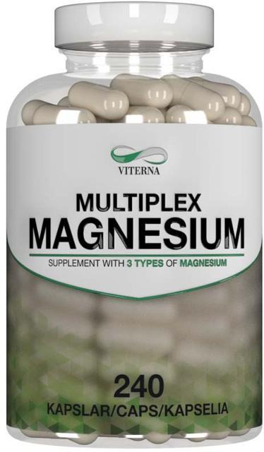 Viterna Multiplex Magnesium 240 kapslar product image