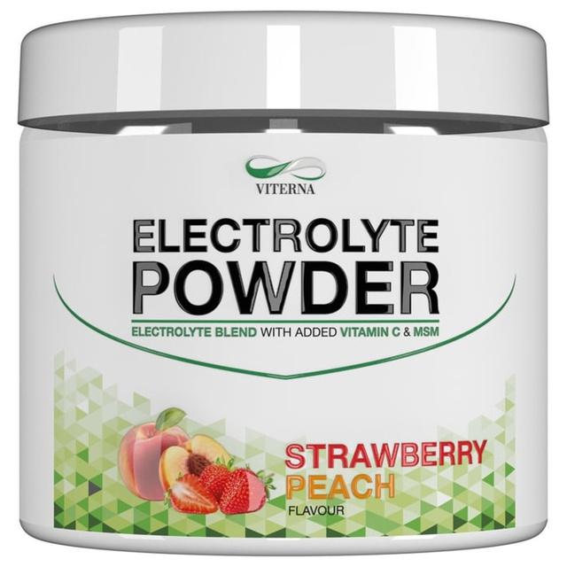 Viterna Vital Electrolyte Powder, Strawberry Peach - Vegan Elektrolyter 120 g product image