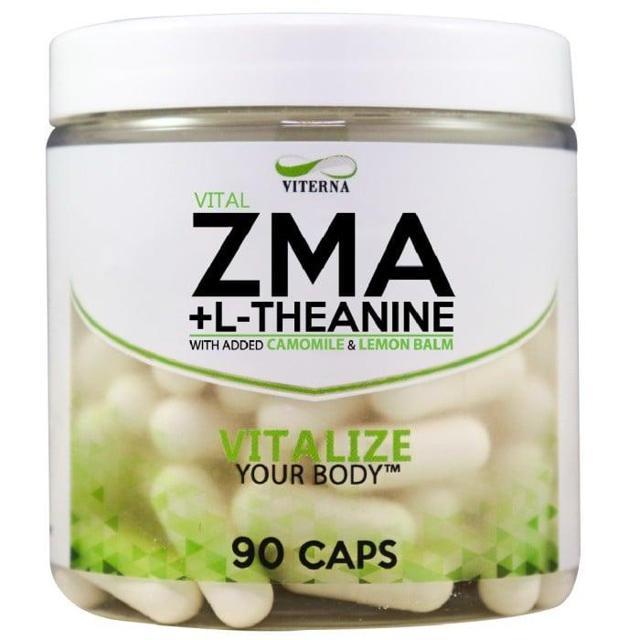 Viterna Vital ZMA + L-Theanine Kapslar 90 st product image
