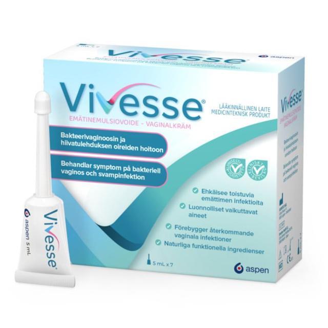 Vivesse Vaginalkräm 7 x 5 ml product image