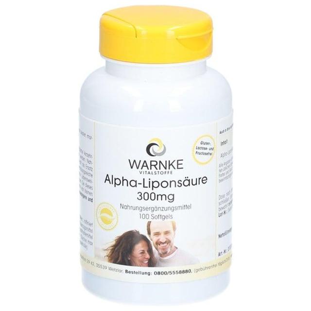 WARNKE Alpha-Liponsäure 300 mg 100 St Kapseln product image