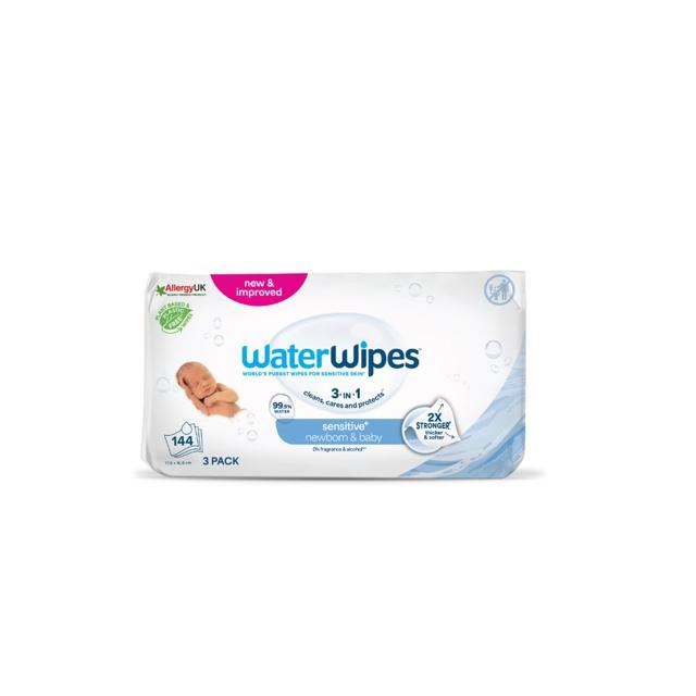 WaterWipes Baby Wipes 3 x 48 st product image