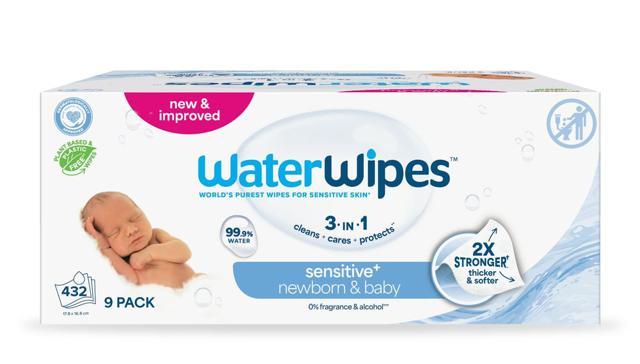 WaterWipes Baby Wipes 9x48 st product image