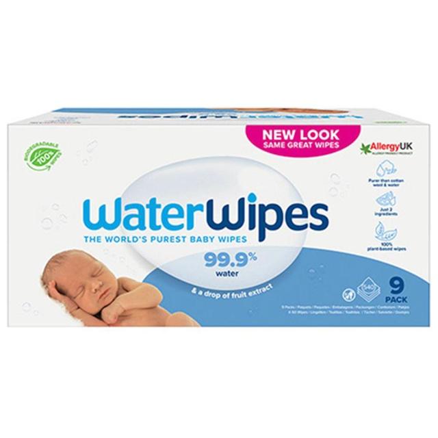 Water Wipes Biodegradable BabyWipes 540 pcs product image