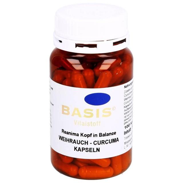 Weihrauch Curcuma Kapseln, 100 St Kapseln product image