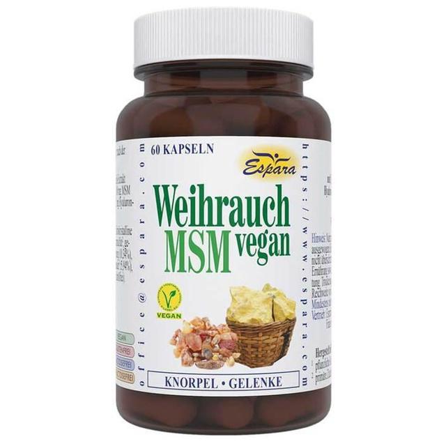 Espara Weihrauch MSM vegan 60 St Kapseln product image