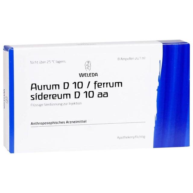 AURUM D 10/Ferrum sidereum D 10 aa Ampullen product image