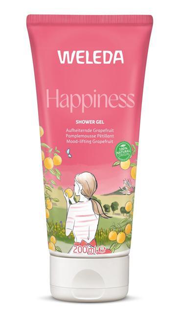 Weleda Happiness Shower Gel Grapefruit 200 ml product image