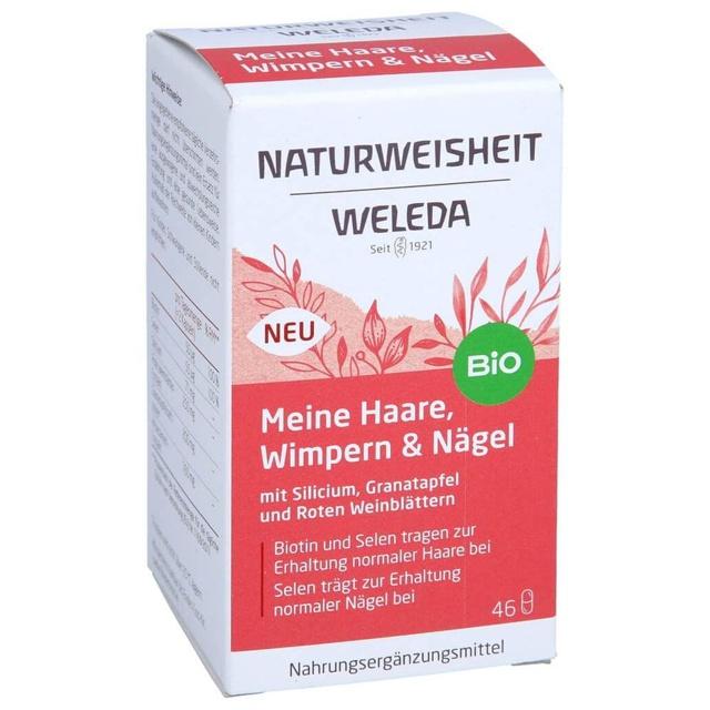 WELEDA Naturweisheit Meine Haare Wimpern&Nägel Kps product image