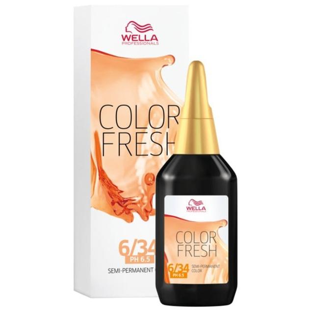 Wella Professionals Color Fresh 6/34 Dark Gold Red Blonde 75 ml product image