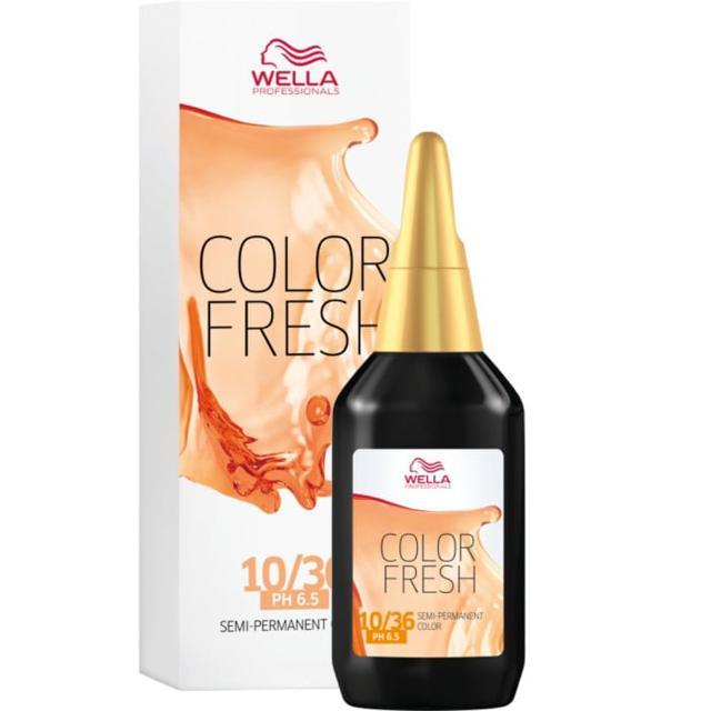 Wella Professionals Color Fresh 10/36 Lightest Gold Violet Blonde 75 ml product image