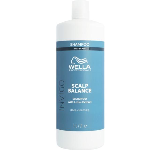 Wella Professionals Invigo Scalp Balance Oily Scalp Shampoo 1000 ml product image