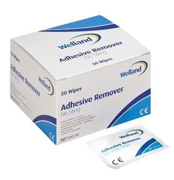 Axotan Welland Adhesive Remover våtservetter lösningsmedel för häftor No Sting 50 styck product image