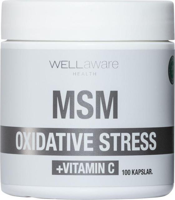 WellAware MSM + Vitamin C 100 kapslar product image