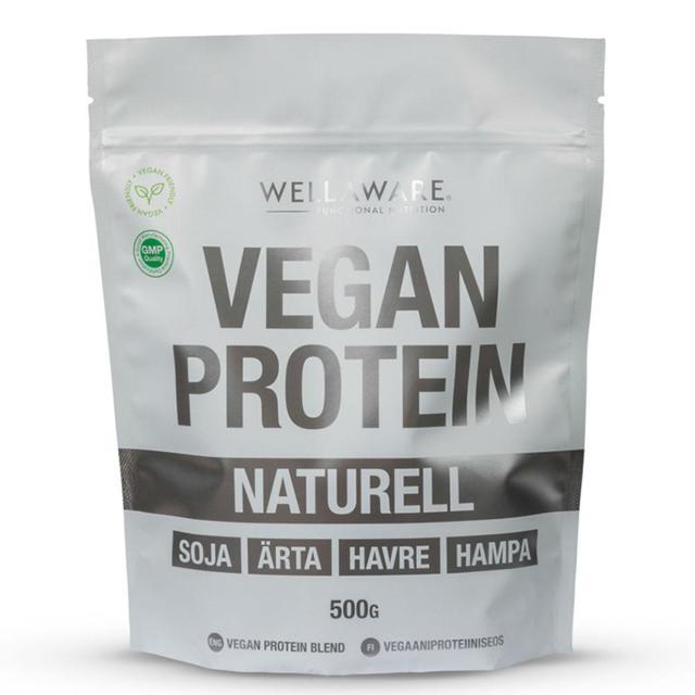 WellAware Vegan Protein Blend Naturell 500 g product image
