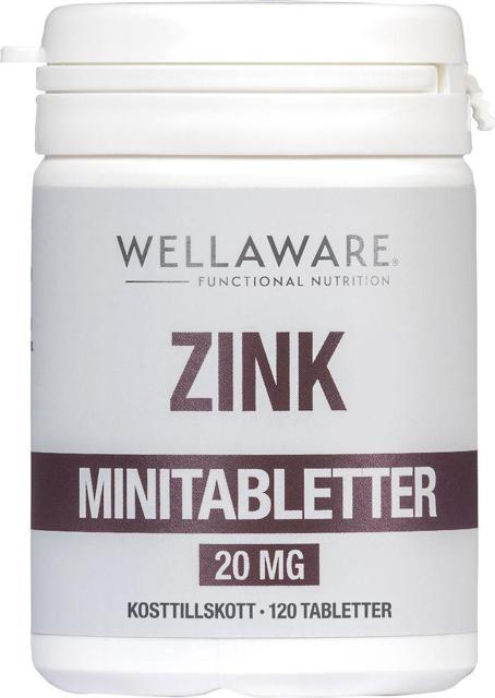 WellAware Zink Minitabletter 120 st product image