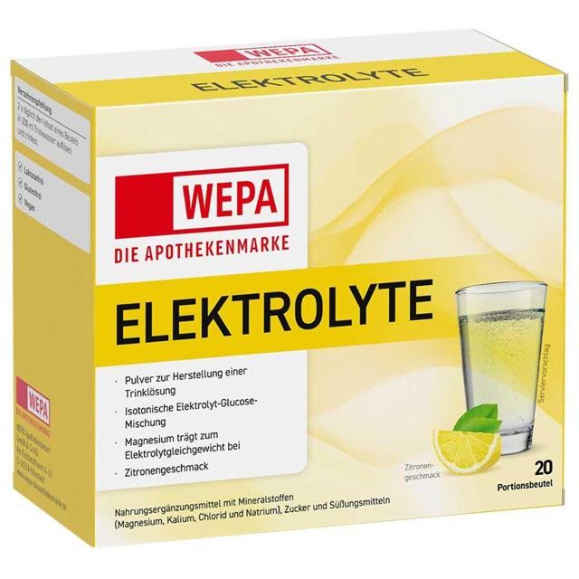 WEPA Elektrolyte Pulver Zitrone product image