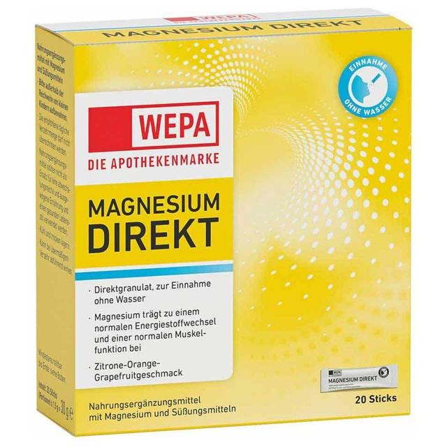 WEPA Magnesium Direkt Sticks product image