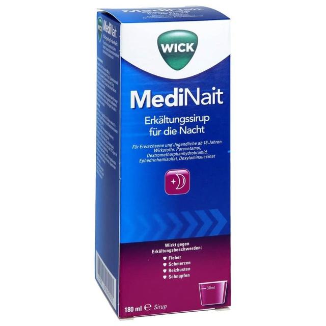 WICK MediNait Erkältungssirup für die Nacht product image