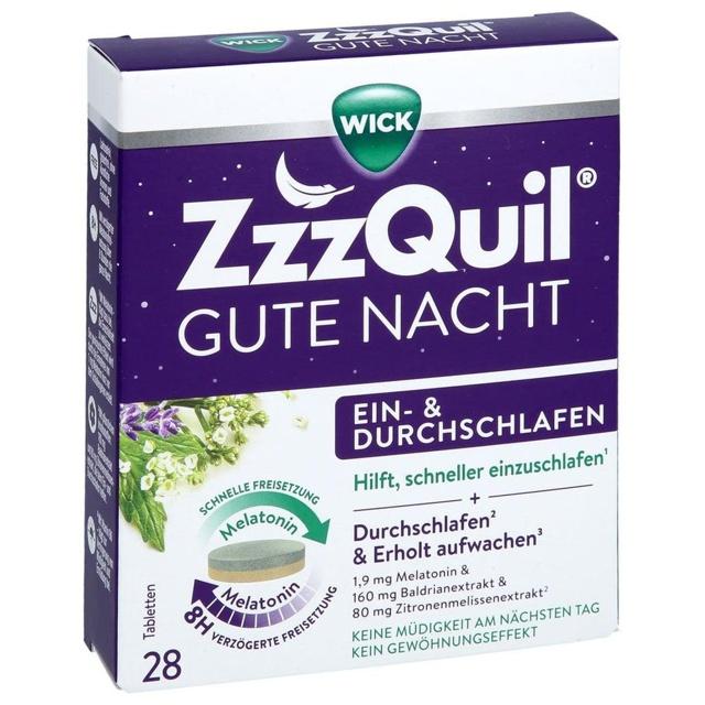 WICK ZzzQuil Gute Nacht Ein- und Durchschlafen TAB product image