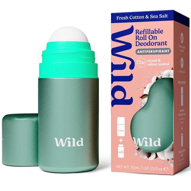 Wild Deo Roll On Aqua Case Fresh Cotton Sea Salt product image