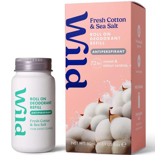 Wild Deo Roll On Refill Fresh Cotton Sea Salt product image