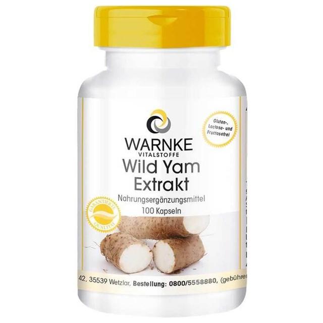 Wild Yam Extrakt Kapseln, 100 St Kapseln product image