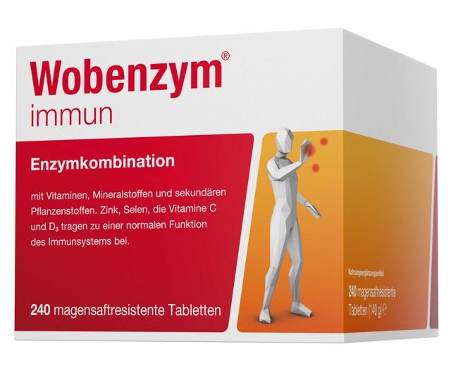 WOBENZYM immun magensaftresistente Tabletten product image
