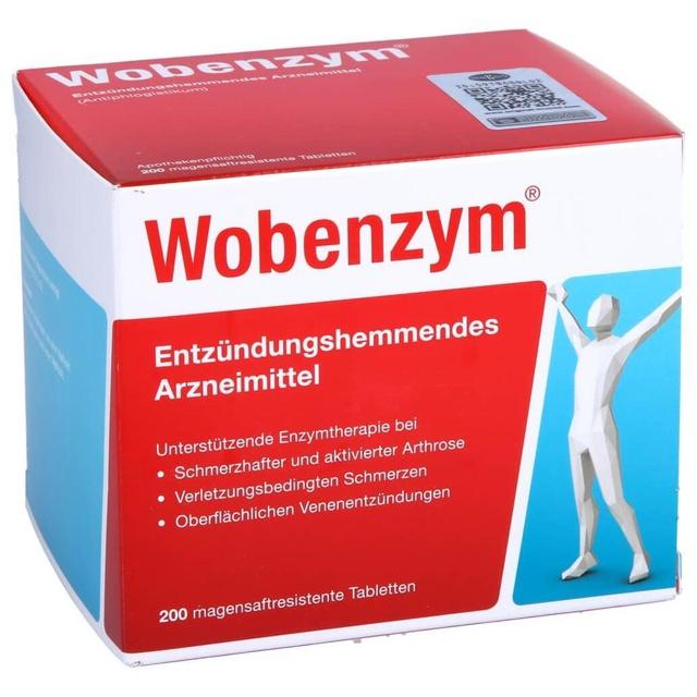 WOBENZYM magensaftresistente Tabletten product image
