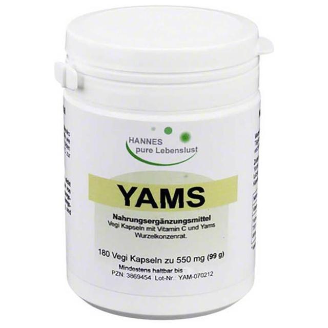 Yams Wurzel Kapseln, 180 St Kapseln product image