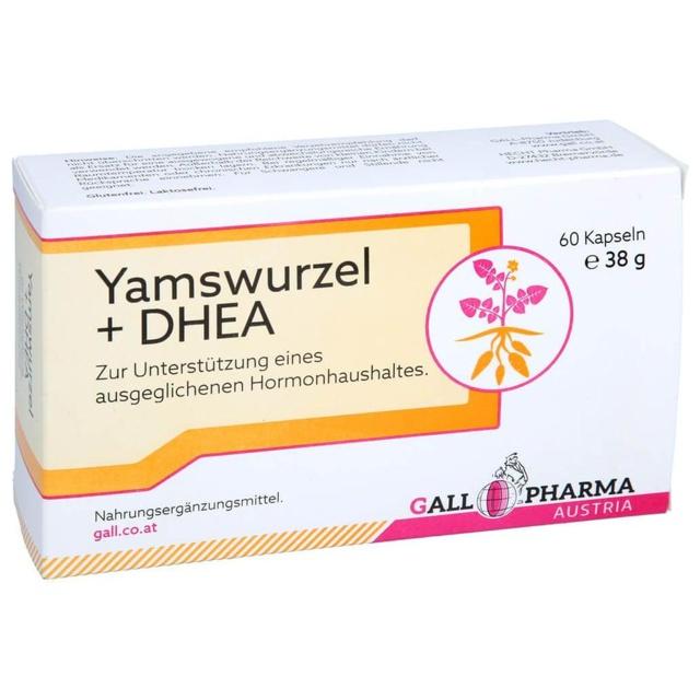 YAMSWURZEL+DHEA 25 mg Kapseln product image