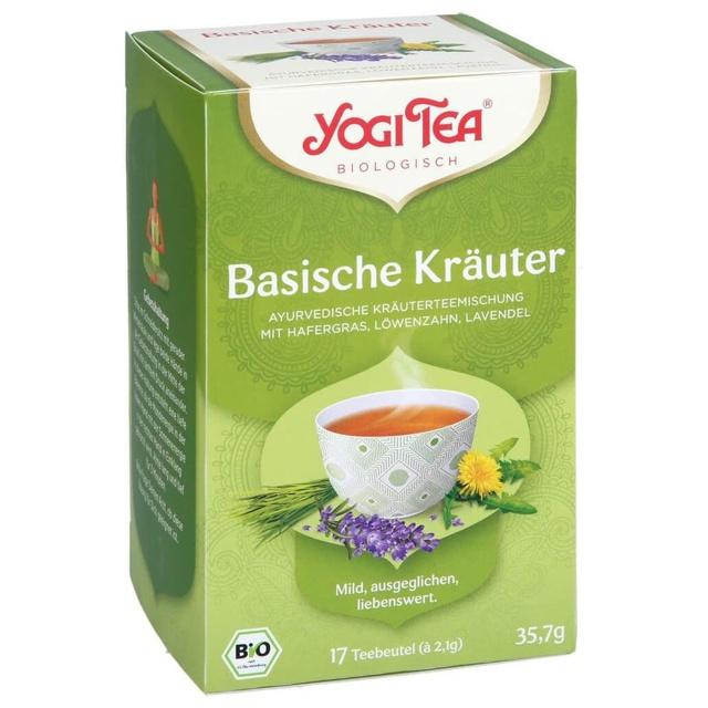 YOGI TEA Basische Kräuter Bio Filterbeutel product image