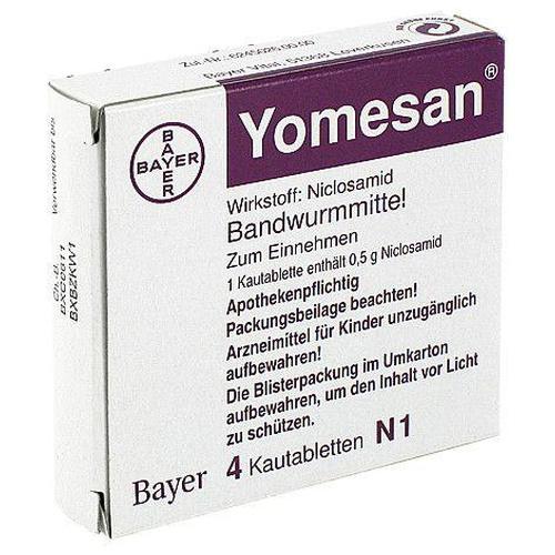 YOMESAN 500 mg Kautabletten product image