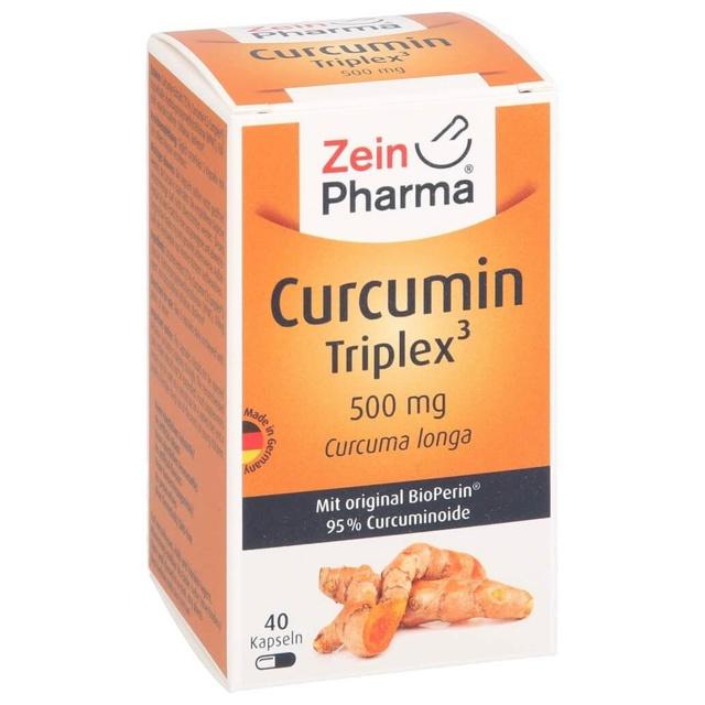 CURCUMIN-TRIPLEX3 500 mg/Kap.95% Curcumin+BioPerin product image