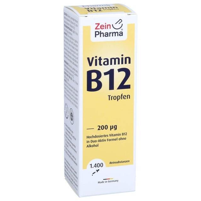 Zein PHARMA Dreifach-Komplex Vitamin B12 50 ml Tropfen zum Einnehmen product image