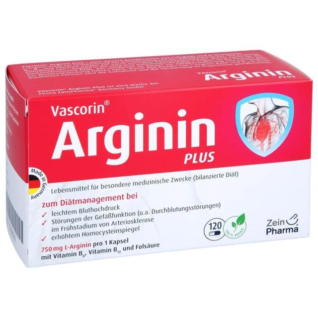 VASCORIN Arginin Plus Kapseln product image
