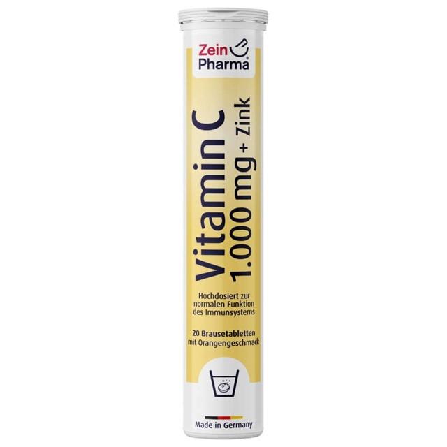 VITAMIN C 1000 mg+Zink Brausetabletten product image