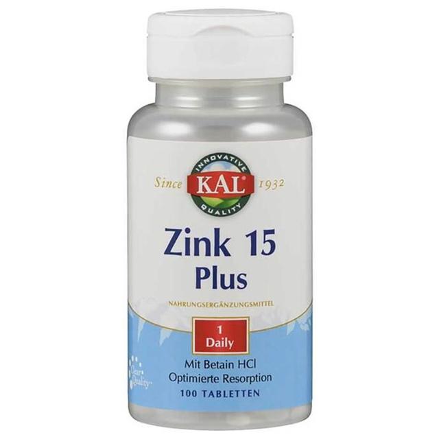 ZINK 15 Plus KAL Tabletten product image