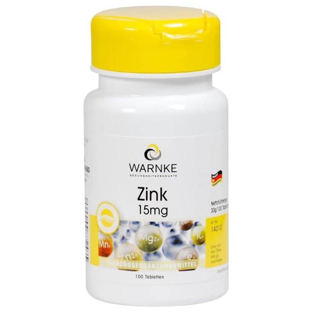 Zink 15 mg Tabletten product image