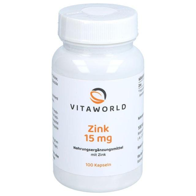 ZINK 15 mg Zinkgluconat Kapseln product image