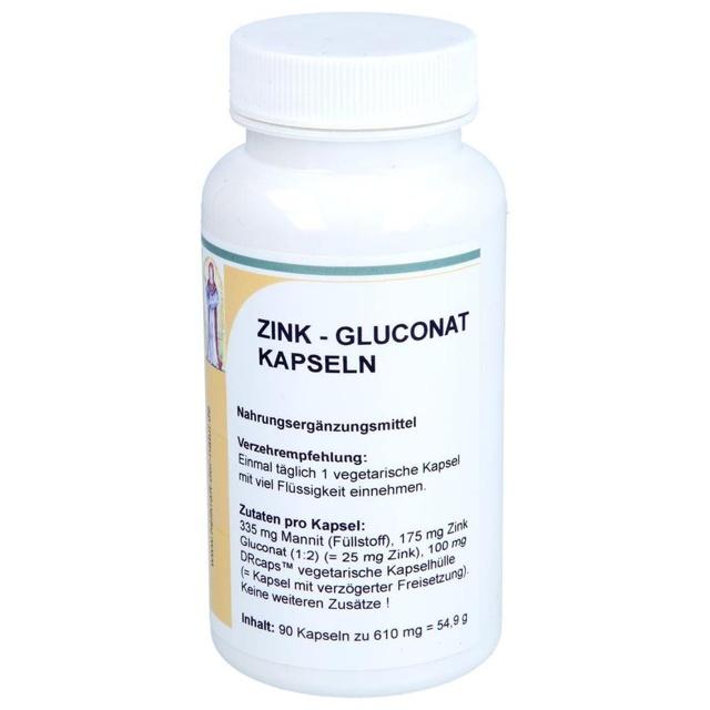 ZINK 25 mg Zinkgluconat Kapseln product image