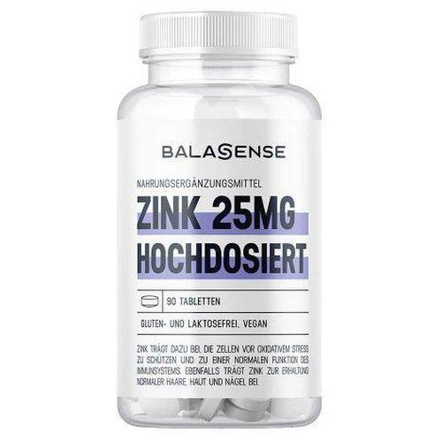 Zink hochdosiert Balasense 25 mg, 90 St Tabletten product image