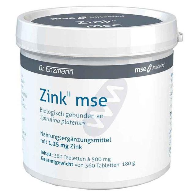 Zink II Mse 1,25 mg Tabletten, 360 St Tabletten product image